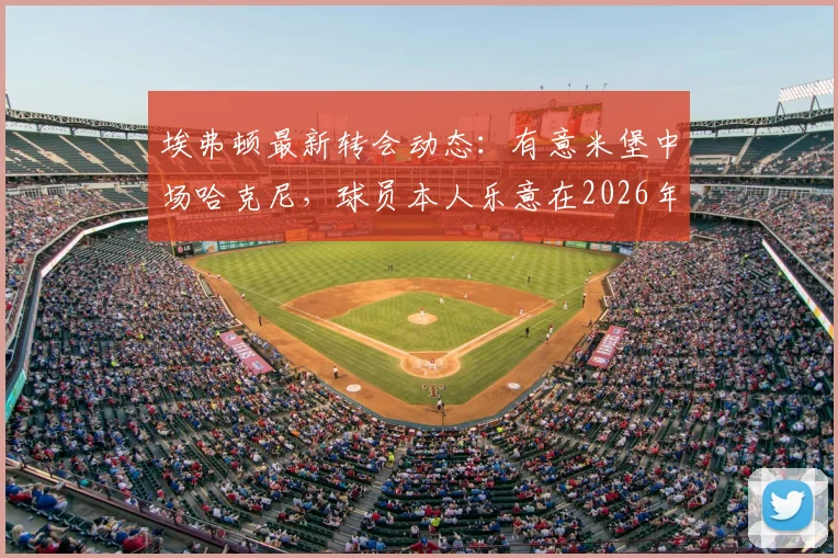 埃弗顿最新转会动态:有意米堡中场哈克尼,球员本人乐意在2026年加盟,交易进展与分析